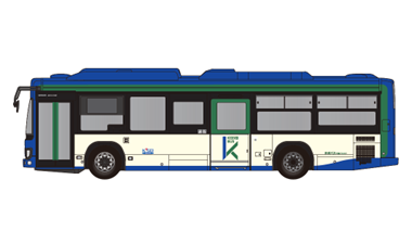 車両4面図